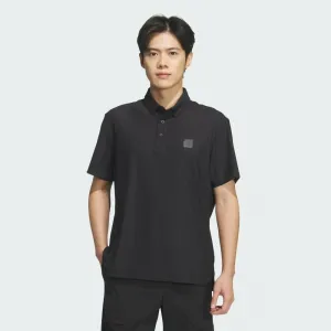 Футболка-поло Adidas Range Commuter с коротким рукавом и графическим принтом, цвет Black