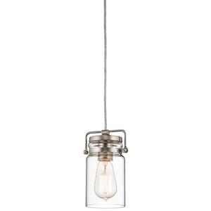 Подвесной светильник Elstead Lighting, 12x25,6 см, никельной