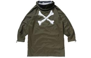 WTAPS Парка с логотипом "Крест и кости", Green