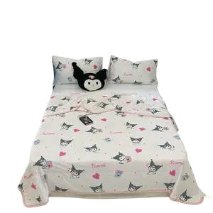 Минималистичное одеяло для кондиционера, стираемое, из соевого волокна Sanrio, Natsu Quilt - Love Kulomi