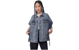 Lee Женская синяя жилетка среднего размера, Medium Blue