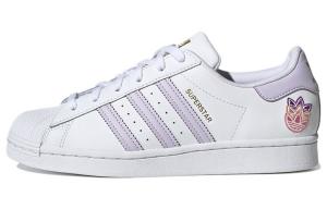 Кроссовки Adidas Originals Superstar Trefoil White Purple Tint Women's