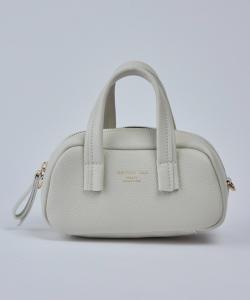 Миниатюрная овальная сумка Boston Bag "CHRISTIAN VILLA" Favorite Sukinamono, цвет Gray