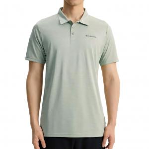 Мужская поло Columbia, зеленый