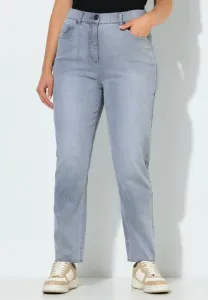 Эластичные джинсы для мам Ulla Popken, Pale Grey Denim
