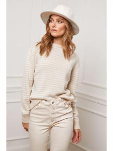 Свитер Астро бежево-кремового цвета Joséfine