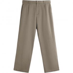 Брюки костюмные мужские ZARA тёмно-серо-коричневые