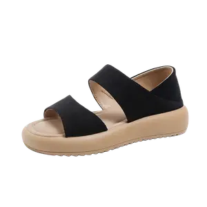 Женские сандалии на одной застежке TAFN, черный