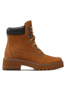 Ботильоны на шнуровке Carnaby Cool 6in Timberland, коричневый