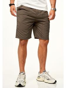 Треккинговые шорты из 100% нейлона - Легкие треккинговые шорты для мужчин кофейного цвета. SOULSTAR