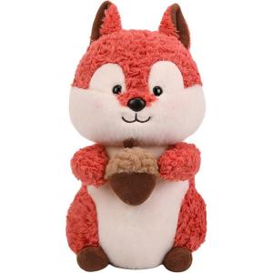 JIHUIMAO Плюшевая игрушка белка с большим хвостом