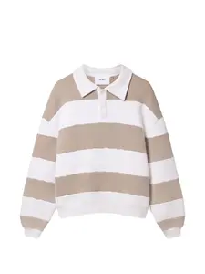 Полосатый свитер Axel Arigato, бежевый
