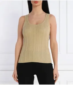 Топ slim fit Liu Jo, золотой