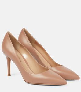 Кожаные туфли Gianvito 85 Gianvito Rossi, бежевый