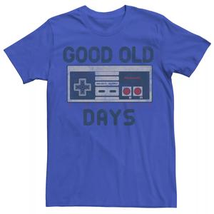 Мужская футболка с контроллером Nintendo NES Good Old Days Licensed Character