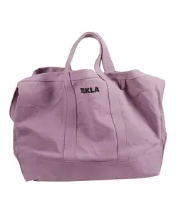 Большая хлопчатобумажная сумка Tekla, фиолетовый