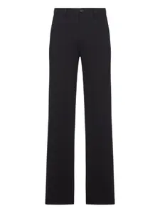 Брюки из хлопка на заказ BALENCIAGA, черный