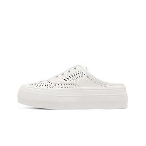 Женские сандалии с закрытым носком, устойчивые к истиранию, на резиновой подошве, цвета экрю C°BANNER, Ecru