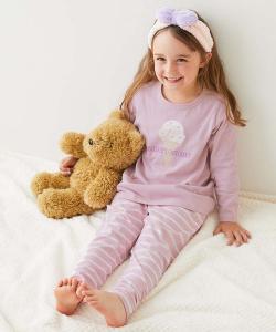 Детская пижама с длинными рукавами Devil Lab ROOM, 100% хлопок, одежда для детей, домашняя одежда, хлопок, весна/лето 2016 Devirock, цвет 060-Ice-Pale Pink