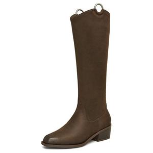 Сапоги женские BASTO, Suede Black