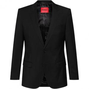 HUGO BOSS Мужской черный пиджак Business Suit Coat