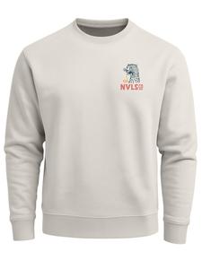 Толстовка Neverless Eat pasta, Nude