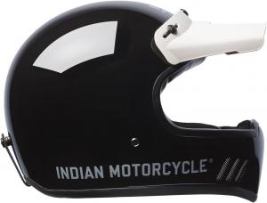 Шлем мотоциклетный Sunpeak Adventure Indian, белый