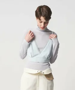 Кружевная майка 6(Roku), цвет Lime