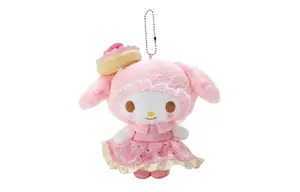 Sanrio Плюшевая игрушка My Melody Mascot Chain Rose Cake Dress Sweet Lookbook Series
