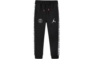 Детские трикотажные спортивные штаны Jordan, цвет Black