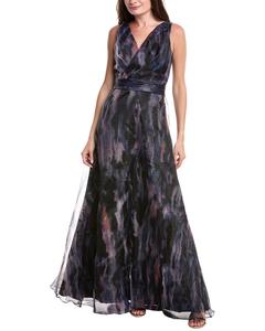 Платье из органзы Rene Ruiz, фиолетовый