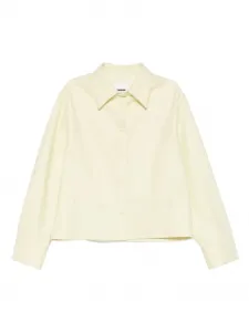 Рубашка с нагрудным карманом Jil Sander, желтый