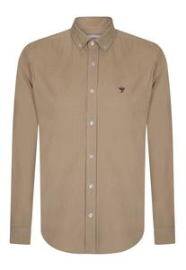 Felix Hardy Рубашка на пуговицах Regular fit в светло-коричневом цвете