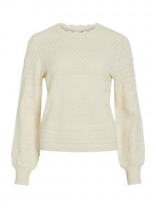 VILA Свитер 'VIMilos' в белом цвете