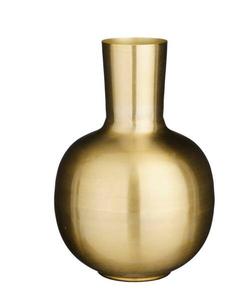Декоративная ваза Mica Decorations Dara, 28x28x28 см, золотой