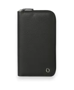 Кошелек из кованой кожи Orciani, черный