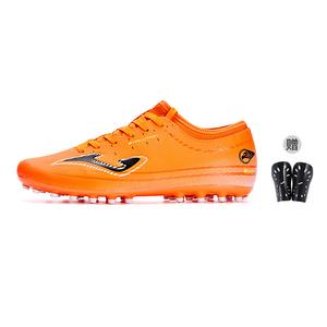 Футбольные бутсы мужские низкие ярко-оранжевые Joma
