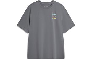 Li Ning Мужская футболка с подкладкой, Тень серого цвета