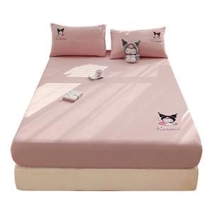 Подогнанная простыня Sanrio, Heart Kuromi