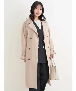 Длинное тренч Re-J&Supure, цвет Beige