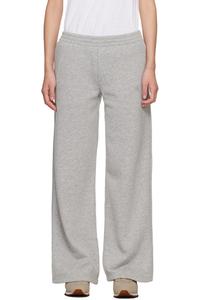 Спортивные штаны Gray Kacey с монограммой Anine Bing, Medium Heather Grey