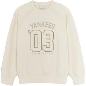 MLB Унисекс-худи бежевое