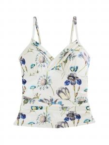 Next Топ-танкини Minimiser в белом цвете