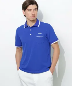 Рубашка-поло Snaptex с коротким рукавом и подкладкой NATIVE (мужская) Ping Apparel, цвет Blue