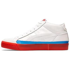 Кроссовки Fabre Skateboarding унисекс Mid-top белые/темно-синие/красные Onitsuka Tiger