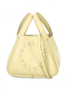 Сумка-тоут с логотипом Stella Mccartney, бежевый