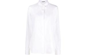 Пуговичная рубашка с длинными рукавами JIL SANDER, белый