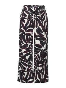 Брюки свободного кроя CECIL Neele, темно-синий/рубиново-красный