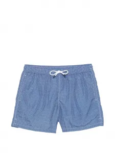 Плавки с узором Fedeli, синий
