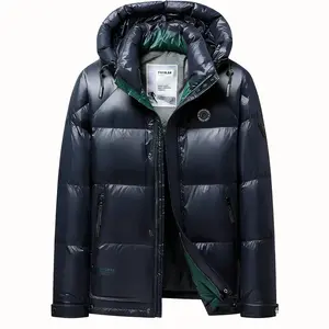 Мужская пуховая куртка PIERRE CARDIN, темно-синий